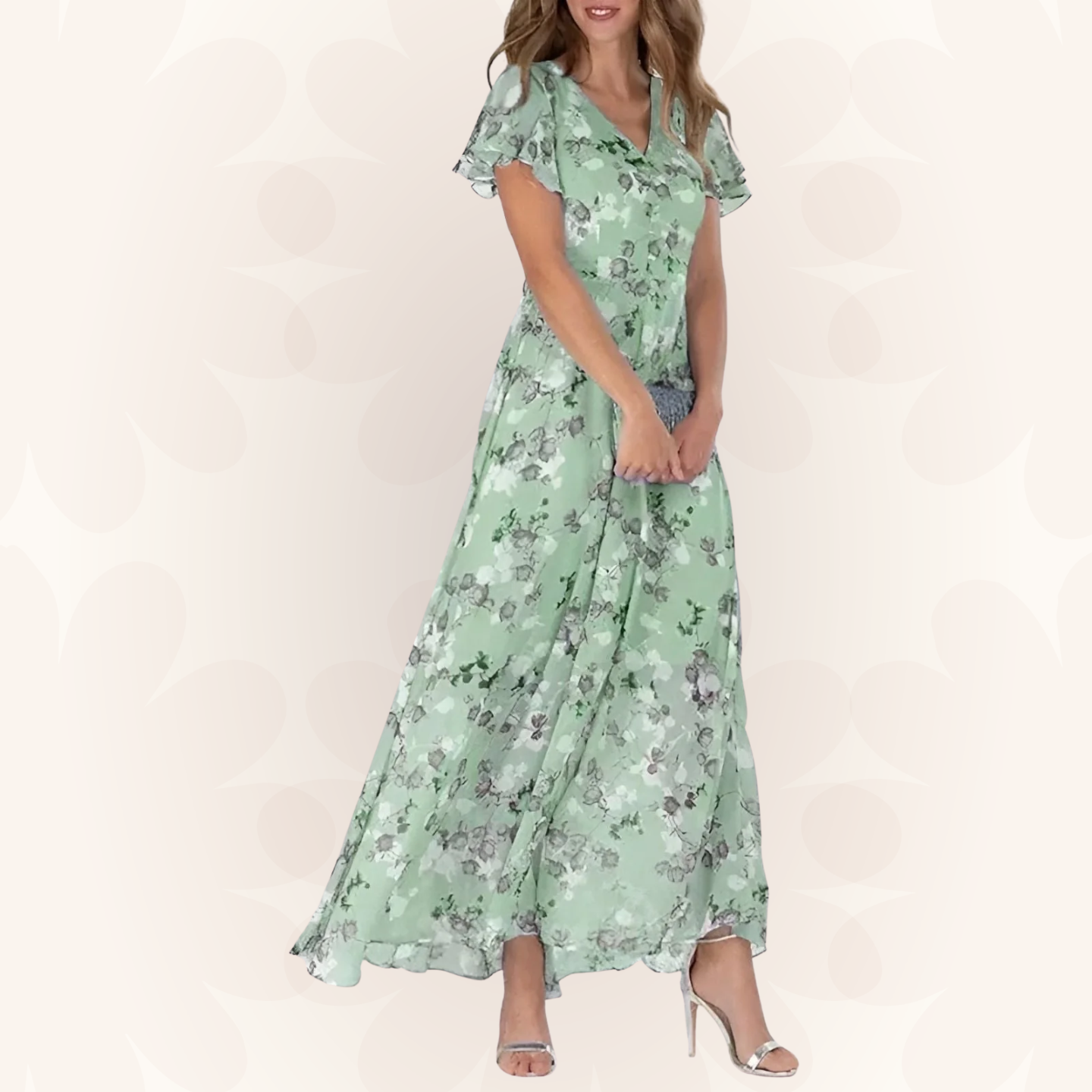 Cynthia |  Luxe Tummy-Concealing Dress